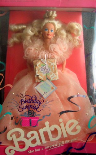 birthday surprise barbie 1991