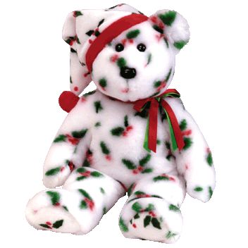 1998 holiday teddy beanie baby