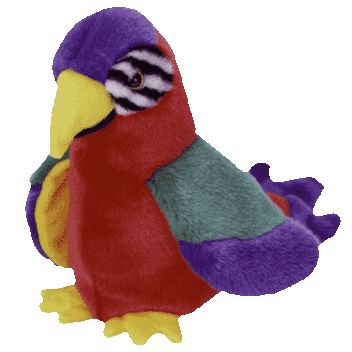 parrot beanie baby