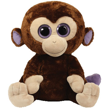 ty beanie boos coconut the monkey
