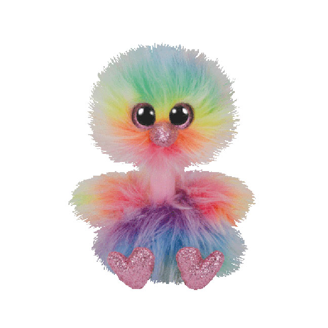 ty beanie boos ostrich
