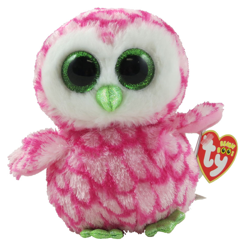 beanie boo owl pink