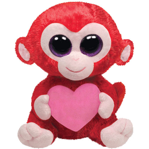 red monkey beanie baby