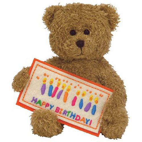 happy birthday beanie baby