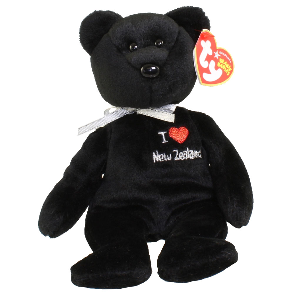 TY Beanie Baby NEW ZEALAND the Bear (I Love New Zealand ) (8 inch
