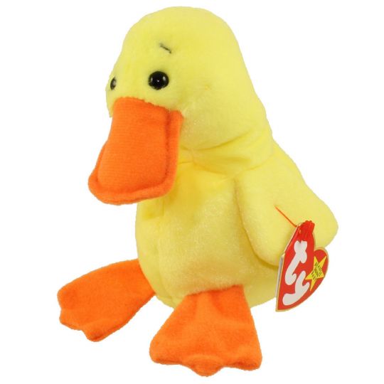 quackers beanie baby