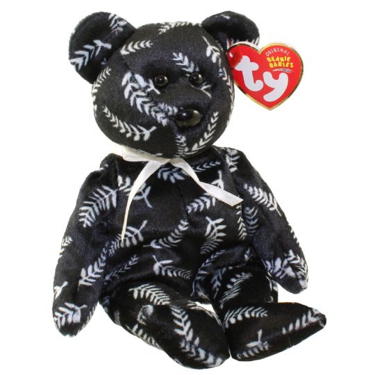 silver beanie baby
