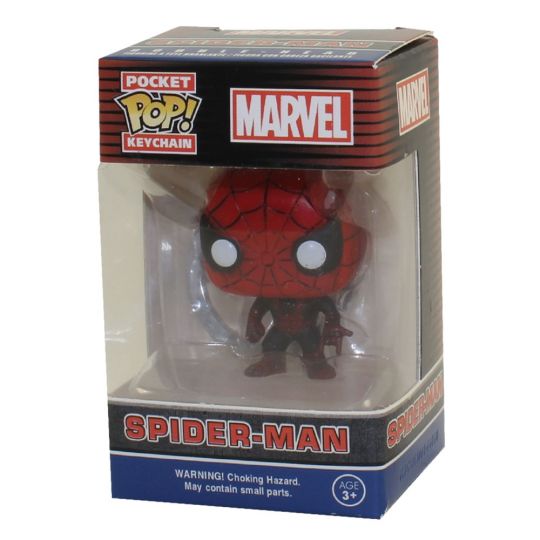 spider man funko pop keychain