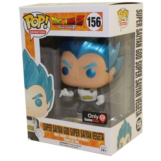 super saiyan blue vegeta metallic pop