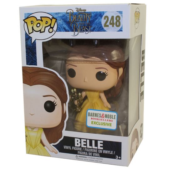 Beauty And The Beast Belle With Candlestick Exclusive Funko Pop Vinyl
