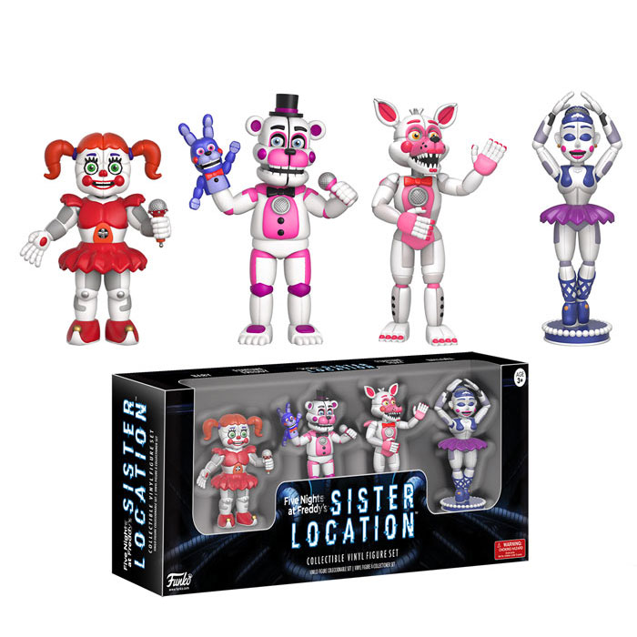 fnaf collectible vinyl figure set