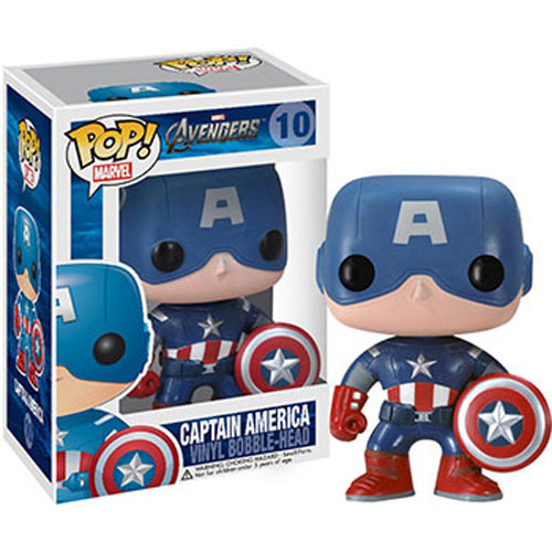captain america pop vinyl