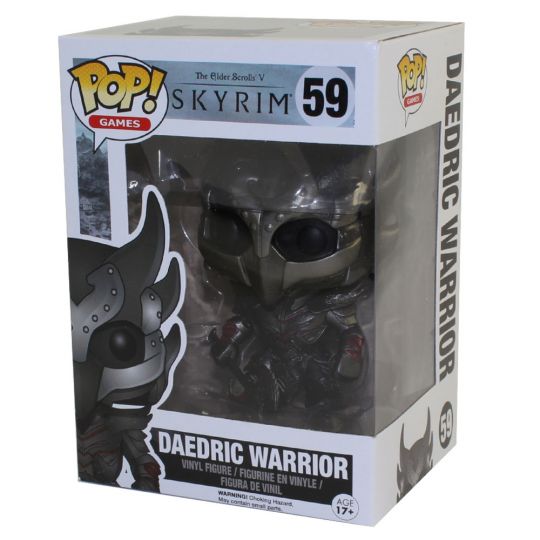 skyrim daedric warrior figure