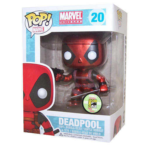 metallic deadpool pop