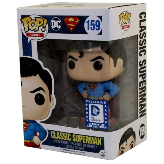 classic superman funko pop