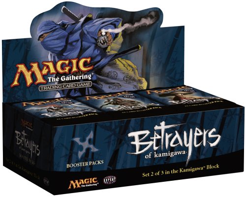 Magic the Gathering MTG Betrayers of Kamigawa Booster Pack (15 Cards/Pack) Out of Print (New/Mint) Magic the Gathering MTG Betrayers of Kamigawa Booster Pack (15 Cards/Pack) Out of Print (New/Mint)