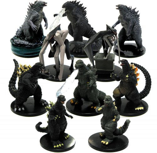 godzilla mini figures