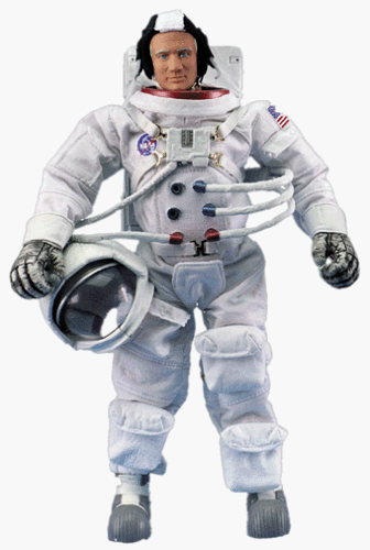 astronaut action figure toy