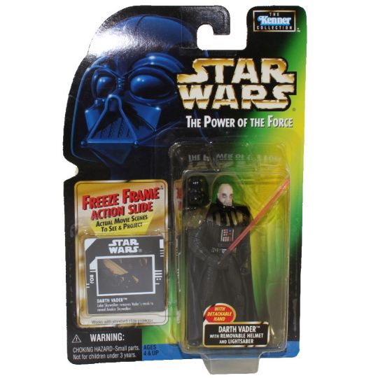 darth vader action figure with removable helmet