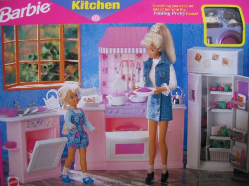 Barbie All Around Home Kitchen Playset 2000: Sell2BBNovelties.com 