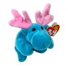 TY Beanie Baby - HUDSON the Blue Moose (8 inch) (Mint)