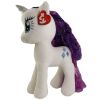TY Beanie Buddy - My Little Pony - RARITY (Large Size - 15 inch) (Mint)
