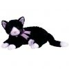 TY Beanie Buddy - BOOTIES the Cat (14 inch) (Mint)