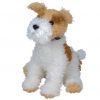 TY Beanie Buddy - CORKIE the Wire Fox Terrier (14 inch) (Mint)