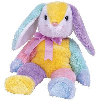 TY Beanie Buddy - DIPPY the Bunny (14 inch) (Mint)
