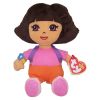 TY Beanie Buddy - DORA the Explorer (Plush Hair) (LARGE - 17 Inches) (Mint)