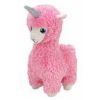 TY Beanie Buddy - LANA the Pink UniLlama (Glitter Eyes) (9 inch)  (Mint)