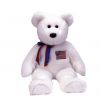 TY Beanie Buddy - LIBEARTY the Bear (14 inch) (Mint)