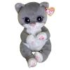 TY Beanie Buddy (Beanie Bellies) - MORGAN the Cat (Medium Size - 12 inch) (Mint)