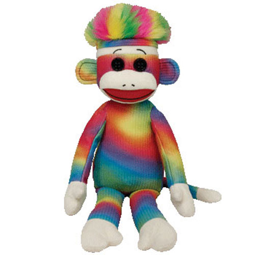 rainbow sock monkey commercial