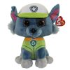 TY Beanie Buddy - ROCKY (Paw Patrol) (10 inch) (Mint)