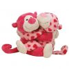 TY Beanie Buddy - ROMEO & JULIET the Monkeys (set of 2) (8.5 inch) (Mint)