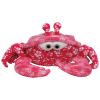 TY Beanie Buddy - SUNBURST the Pink Crab (11 inch) (Mint)