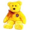 TY Beanie Buddy - TRADEE the Bear (14.5 inch - Mint)