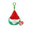TY Beanie Boos - TOPSY the Christmas Gnome (Key Clip - 4 inch) (Mint)