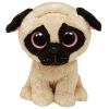 TY Beanie Boos - PUGSLY the Pug Dog (Medium Size - 9 inch) (Mint)