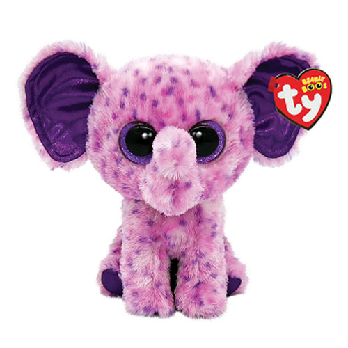 TY Beanie Boos - EVA the Elephant (Regular Size - 6 inch) (Mint)