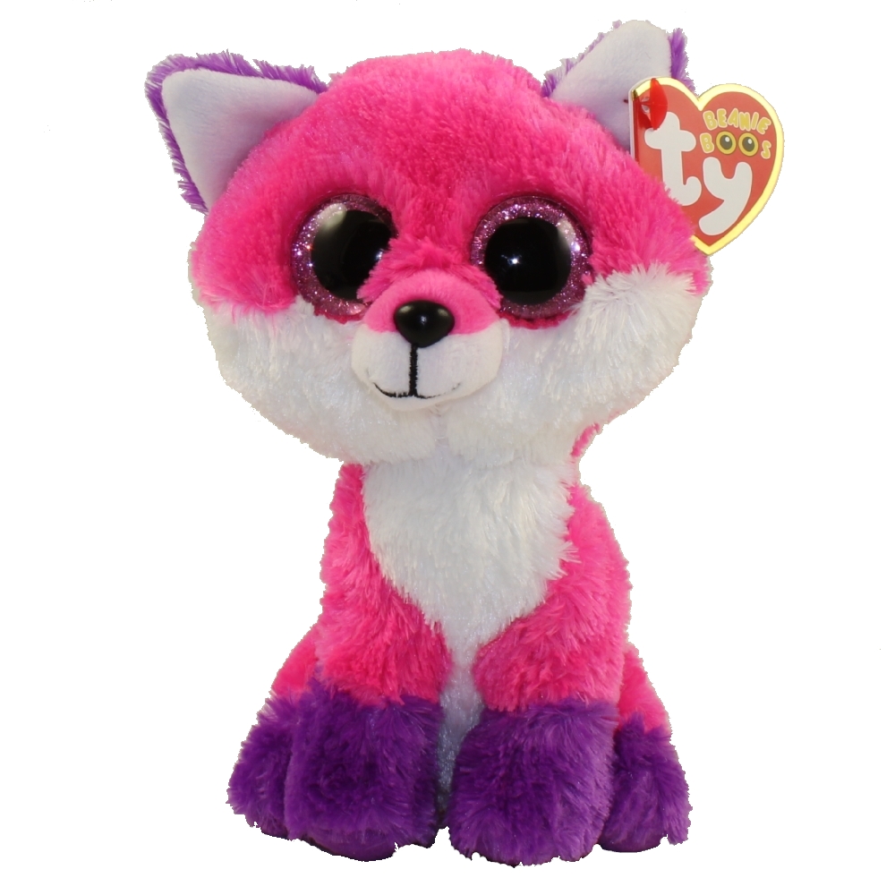 Ty Beanie Babies Boos 35021 Joey The Pink Fox Boo Key Clip for sale online