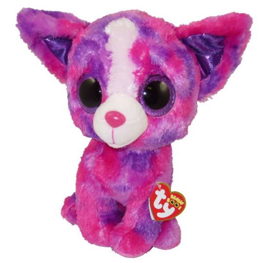 6 Inch DAKOTA the Chihuahua Dog Justice Exclusive NEW MWMT Ty Beanie Boos 