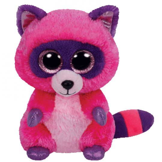 TY Beanie Boos ROXIE the Raccoon Medium Size 9 inch