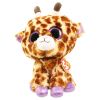 TY Beanie Boos - SAFARI the Giraffe (Glitter Eyes & Metallic Feet) (Medium Size - 9 inch) (Mint)