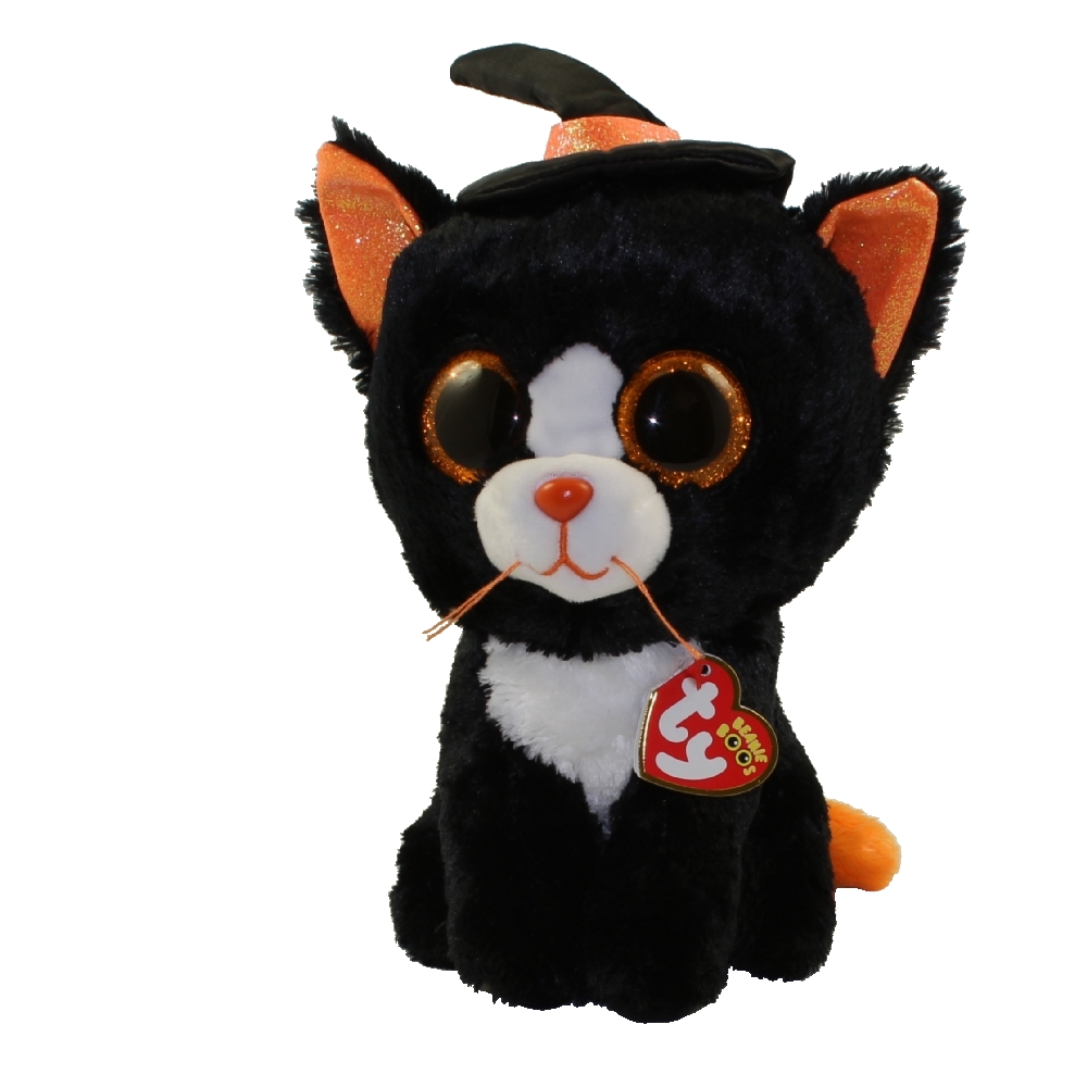 black and white beanie boo cat
