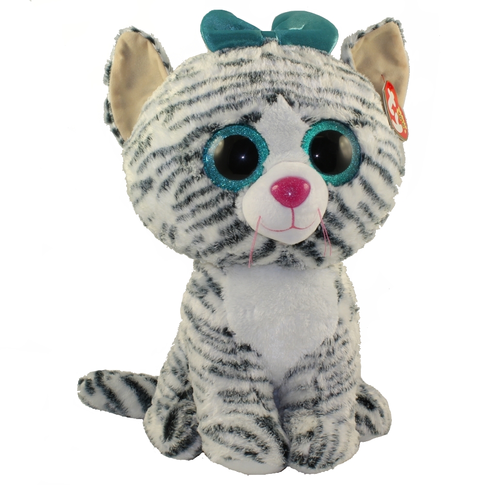 TY Beanie Boos - QUINN the Cat (LARGE Size - 17 inch) (Mint