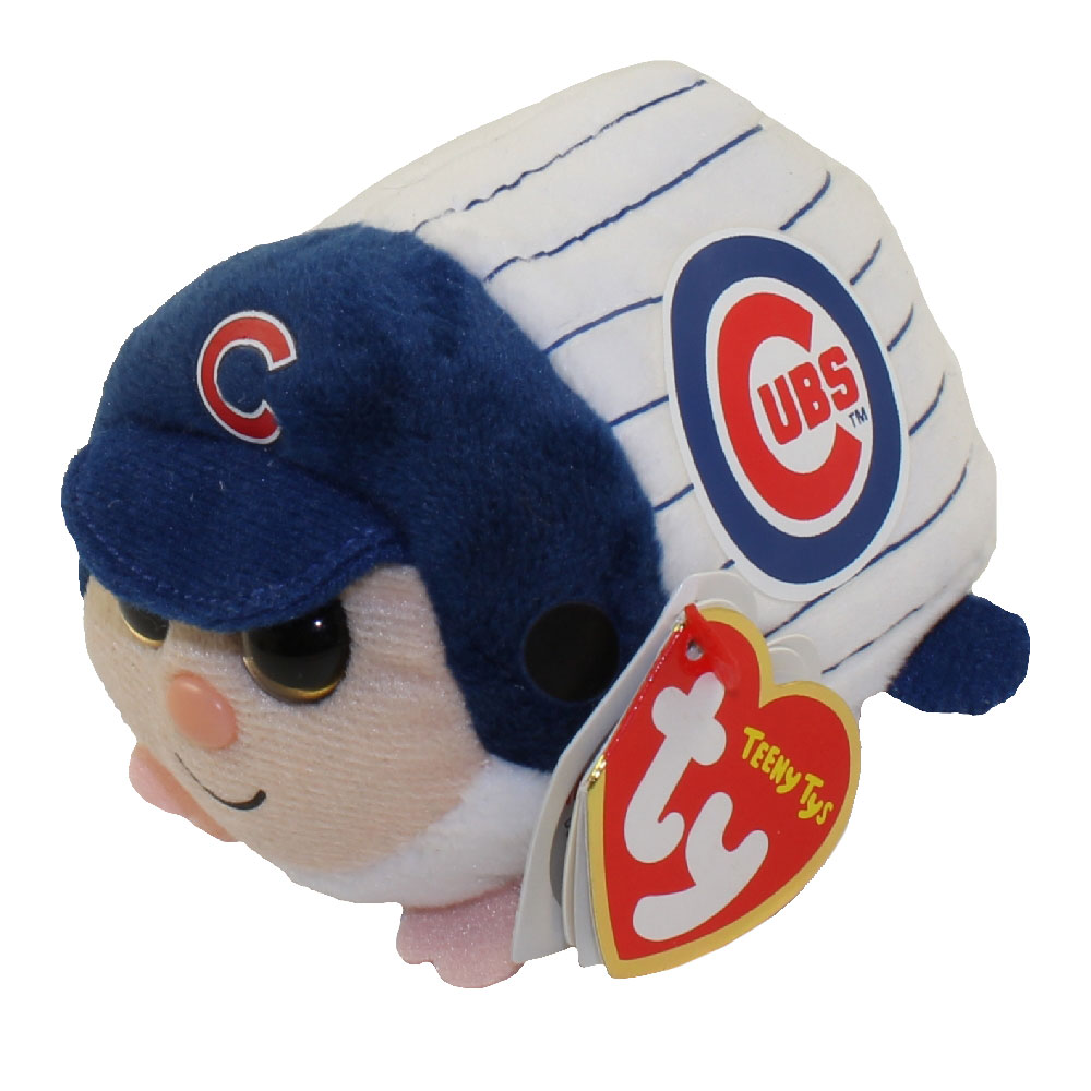 TY Beanie Boos Teeny Tys Stackable Plush MLB CHICAGO CUBS (Mint