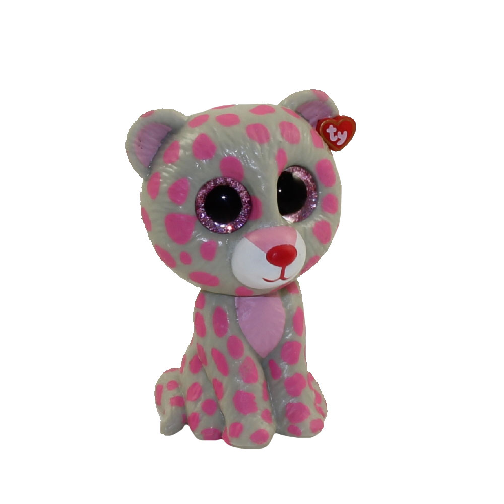 Tezzy Boo TY Beanie Boos - Mini Boo Figures Series 2 - TASHA the Pink & Grey ...