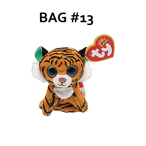 TY McDonald's Teenie Beanie Boo - TIGGS Tiger Bag #13 (New in Bag): Sell2BBNovelties.com: Sell TY Beanie Babies, Action Figures, Barbies, Cards & Toys selling online